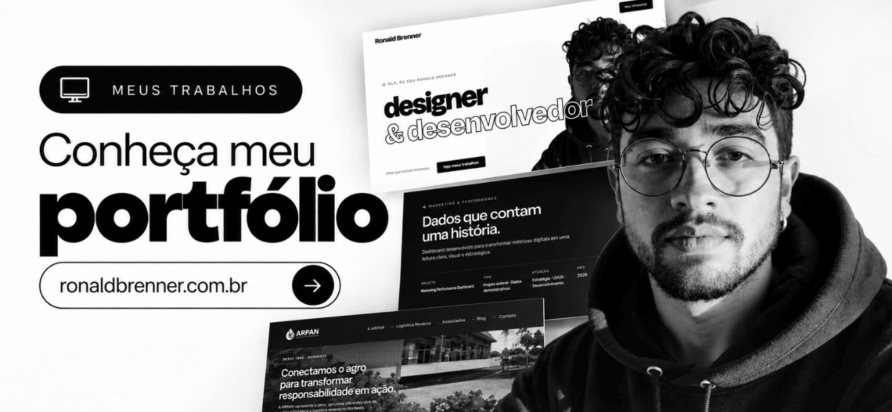Conheça meu portfólio — ronaldbrenner.com.br